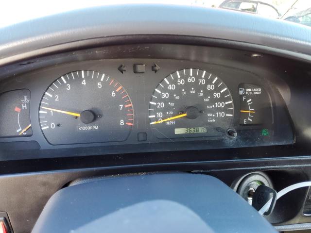 4TASM92N7YZ662381 - 2000 TOYOTA TACOMA XTRACAB PRERUNNER წითელი ფოტო 9