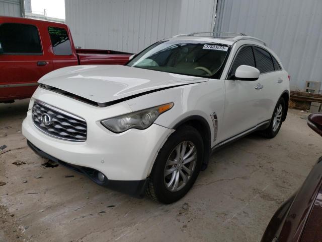 JN8AS1MW8BM734243 - 2011 INFINITI FX35 WHITE photo 1