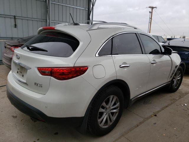 JN8AS1MW8BM734243 - 2011 INFINITI FX35 WHITE photo 3