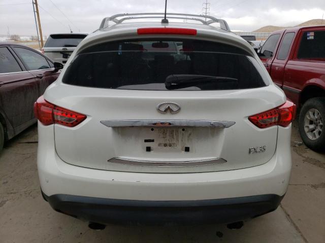 JN8AS1MW8BM734243 - 2011 INFINITI FX35 WHITE photo 6