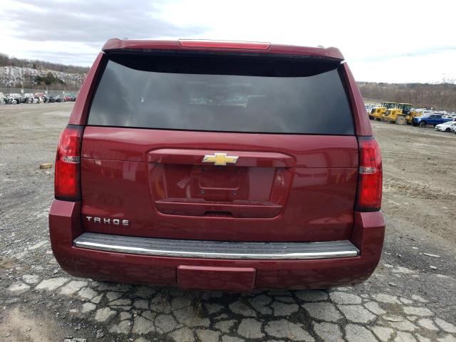 1GNSKCKC6GR386514 - 2016 CHEVROLET TAHOE K1500 LTZ RED photo 6