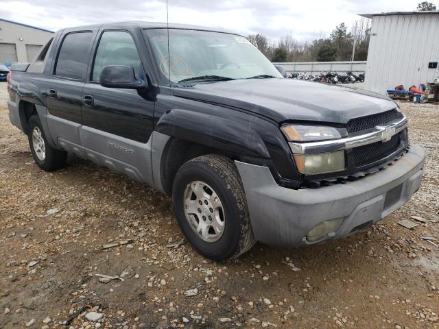 3GNEC13T93G175766 - 2003 CHEVROLET AVALANCHE C1500 BLACK photo 1