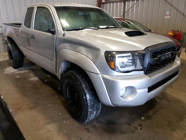 5TFUU4ENXBX012250 - 2011 TOYOTA TACOMA ACCESS CAB SILVER photo 4