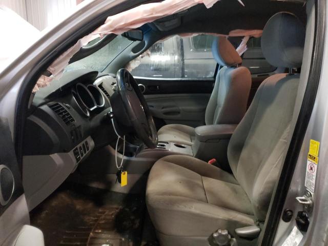 5TFUU4ENXBX012250 - 2011 TOYOTA TACOMA ACCESS CAB ვერცხლისფერი ფოტო 7