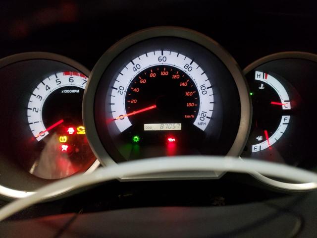 5TFUU4ENXBX012250 - 2011 TOYOTA TACOMA ACCESS CAB ვერცხლისფერი ფოტო 9