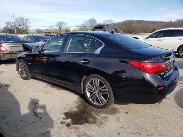 JN1AV7AR5EM701535 - 2014 INFINITI Q50 HYBRID PREMIUM BLACK photo 2