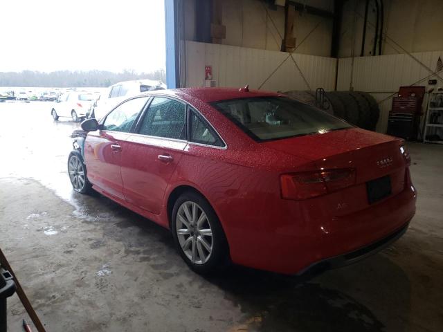 WAUHGAFC1FN034155 - 2015 AUDI A6 PRESTIGE წითელი ფოტო 2