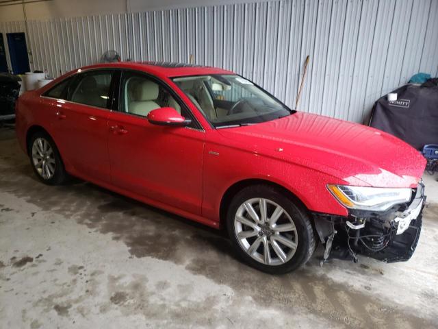 WAUHGAFC1FN034155 - 2015 AUDI A6 PRESTIGE წითელი ფოტო 4