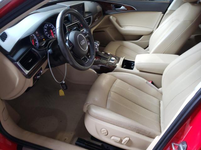 WAUHGAFC1FN034155 - 2015 AUDI A6 PRESTIGE წითელი ფოტო 7