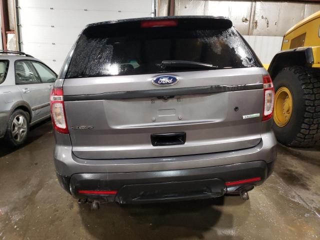 1FM5K8AT8EGC61023 - 2014 FORD EXPLORER POLICE INTERCEPTOR GRAY photo 6