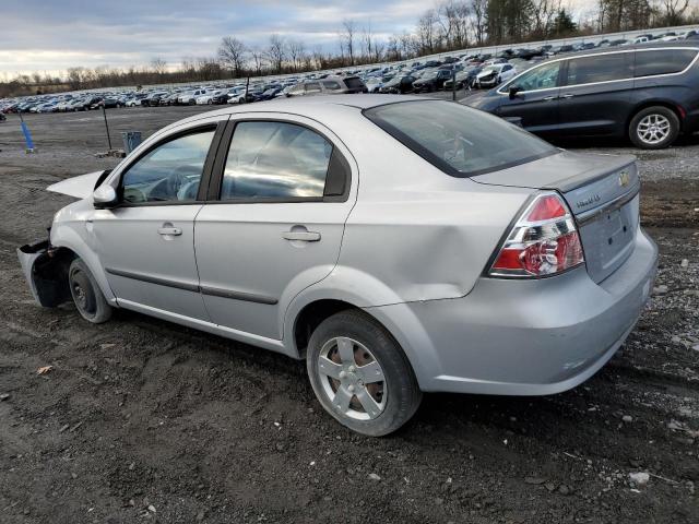 KL1TD5DE4AB049798 - 2010 CHEVROLET AVEO LS 银色 照片 2