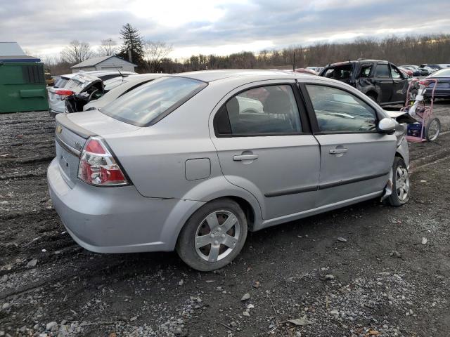 KL1TD5DE4AB049798 - 2010 CHEVROLET AVEO LS 银色 照片 3