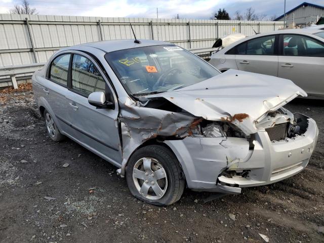 KL1TD5DE4AB049798 - 2010 CHEVROLET AVEO LS 银色 照片 4