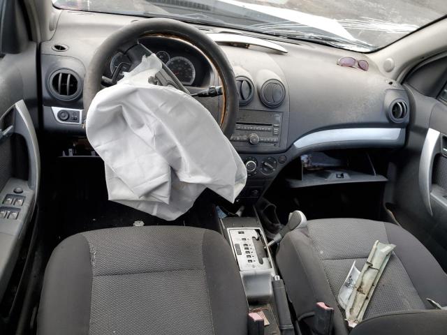 KL1TD5DE4AB049798 - 2010 CHEVROLET AVEO LS 银色 照片 8