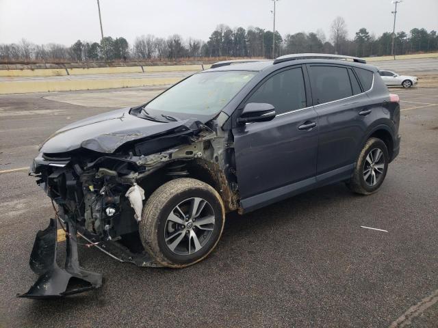 2T3WFREV7JW490824 - 2018 TOYOTA RAV4 ADVENTURE GRAY photo 1