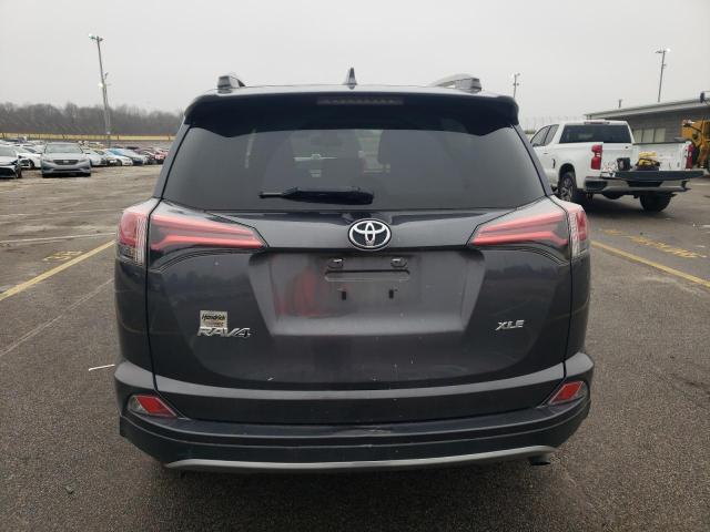 2T3WFREV7JW490824 - 2018 TOYOTA RAV4 ADVENTURE GRAY photo 6