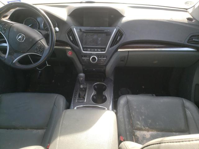 5FRYD3H60EB016305 - 2014 ACURA MDX TECHNOLOGY GRAY photo 8