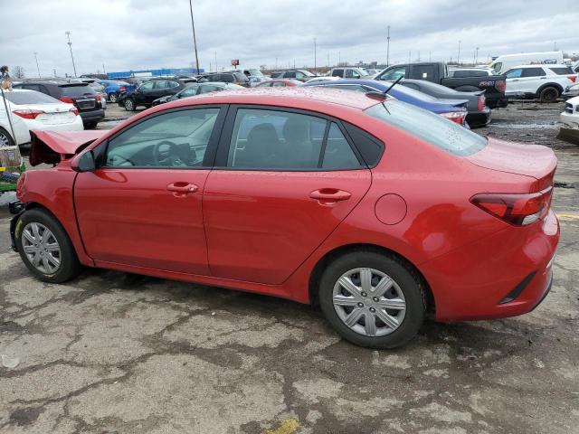 3KPA24AD8ME429875 - 2021 KIA RIO LX RED photo 2