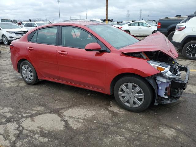 3KPA24AD8ME429875 - 2021 KIA RIO LX RED photo 4