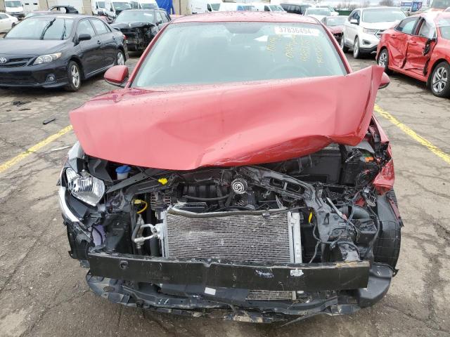 3KPA24AD8ME429875 - 2021 KIA RIO LX RED photo 5