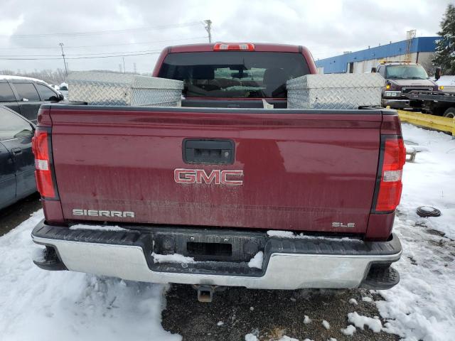 3GTU2UEC9FG251321 - 2015 GMC SIERRA K1500 SLE RED photo 6