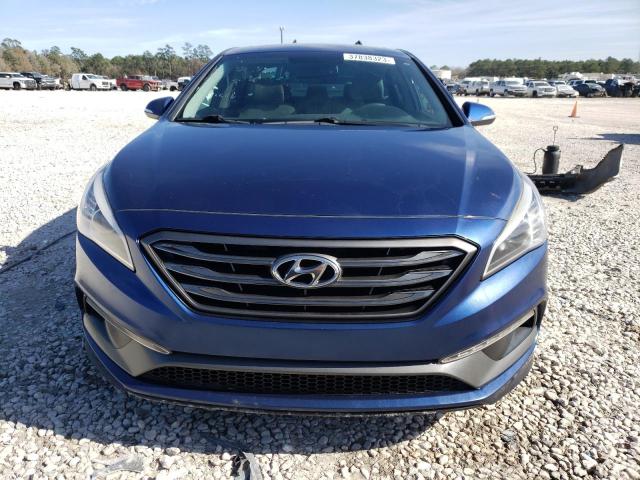 5NPE34AF6GH330469 - 2016 HYUNDAI SONATA SPORT BLUE photo 5