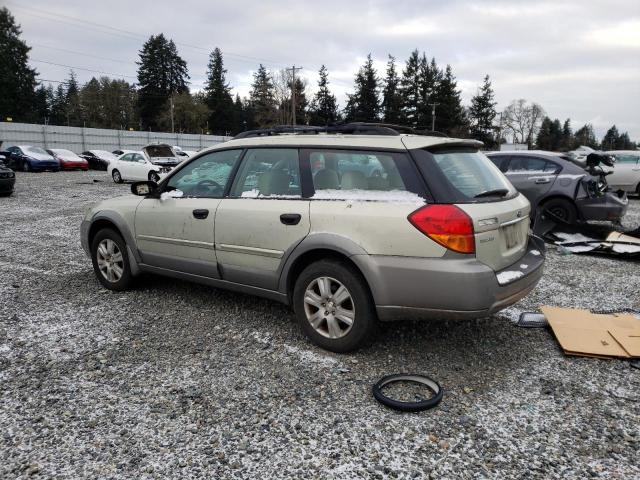 4S4BP61C757348856 - 2005 SUBARU LEGACY OUTBACK 2.5I GOLD photo 2