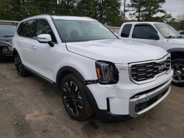 5XYP5DGC2PG351049 - 2023 KIA TELLURIDE SX WHITE photo 4