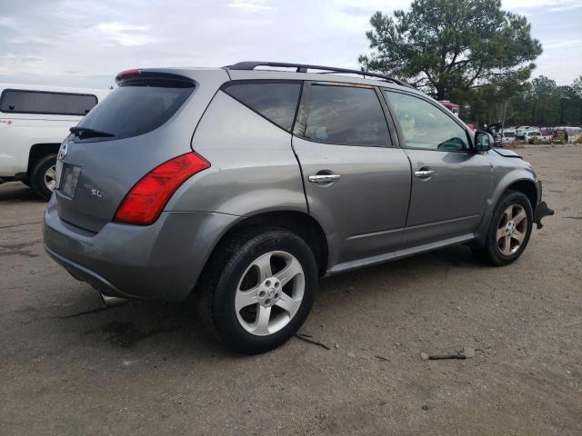 JN8AZ08T65W324393 - 2005 NISSAN MURANO SL GRAY photo 3