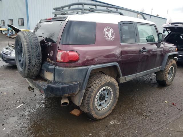 JTEBU11FX70060203 - 2007 TOYOTA FJ CRUISER BURGUNDY photo 3