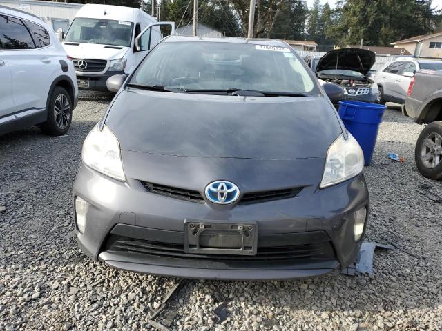 JTDKN3DU1E0356909 - 2014 TOYOTA PRIUS BLUE photo 5