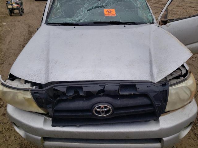 5TEUU42N86Z240038 - 2006 TOYOTA TACOMA ACCESS CAB ვერცხლისფერი ფოტო 11