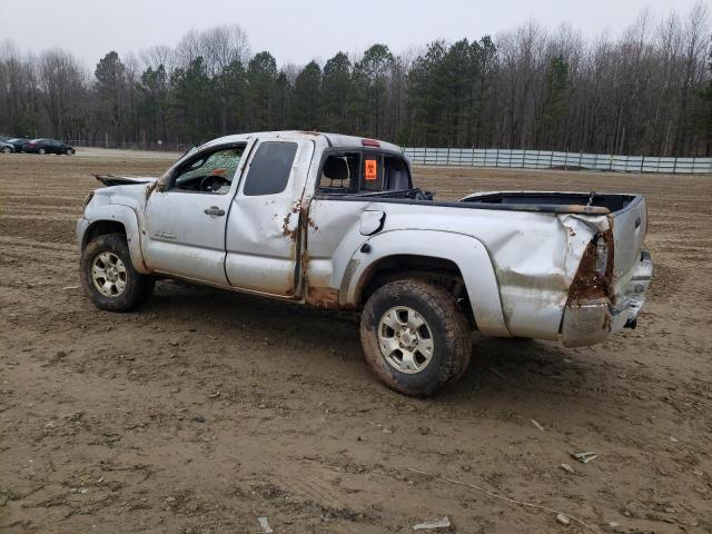 5TEUU42N86Z240038 - 2006 TOYOTA TACOMA ACCESS CAB SILVER photo 2