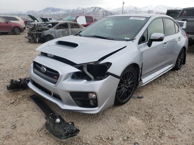 JF1VA2L63F9810263 - 2015 SUBARU WRX STI SILVER photo 2