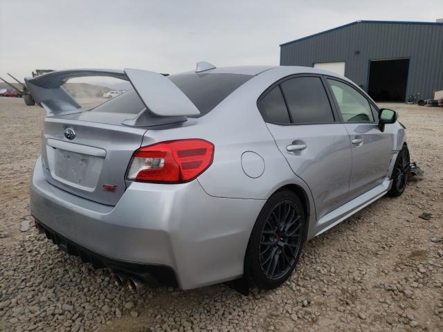 JF1VA2L63F9810263 - 2015 SUBARU WRX STI SILVER photo 4