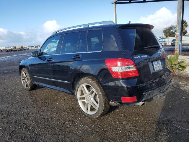 WDCGG8HB7CF748612 - 2012 MERCEDES-BENZ GLK 350 4MATIC BLACK photo 2