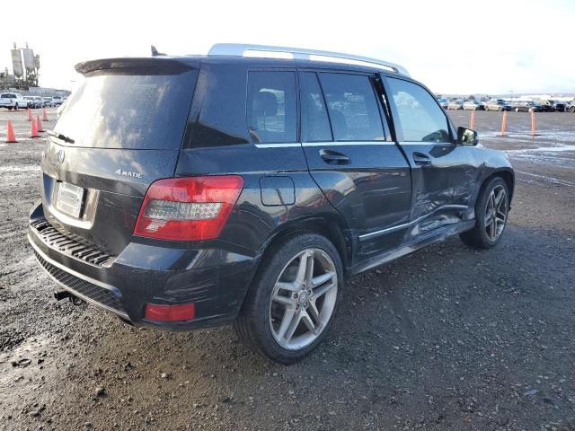 WDCGG8HB7CF748612 - 2012 MERCEDES-BENZ GLK 350 4MATIC BLACK photo 3