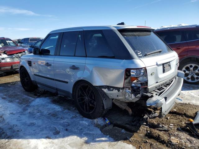 SALSK25438A120917 - 2008 LAND ROVER RANGE ROVE HSE SILVER photo 2