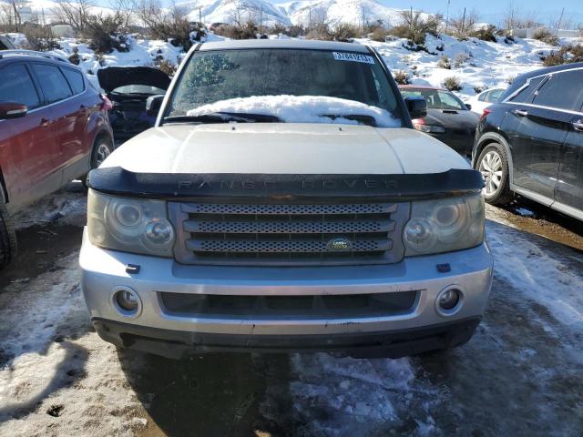 SALSK25438A120917 - 2008 LAND ROVER RANGE ROVE HSE SILVER photo 5