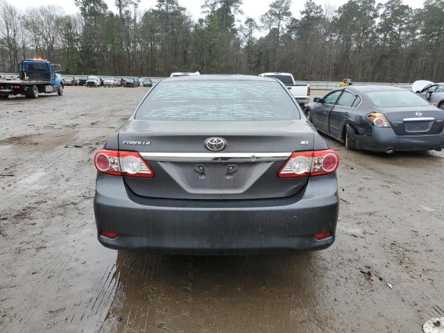 5YFBU4EEXCP040508 - 2012 TOYOTA COROLLA BASE GRAY photo 6