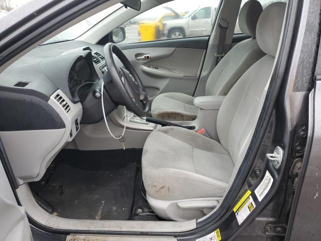5YFBU4EEXCP040508 - 2012 TOYOTA COROLLA BASE GRAY photo 7