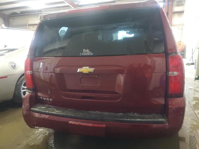 1GNSCBKC8GR177198 - 2016 CHEVROLET TAHOE C1500 LT MAROON photo 6