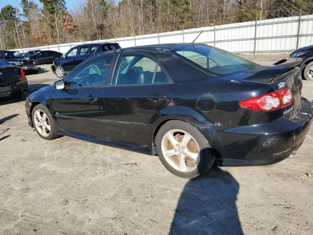 1YVHP80D255M35445 - 2005 MAZDA 6 S BLACK photo 2