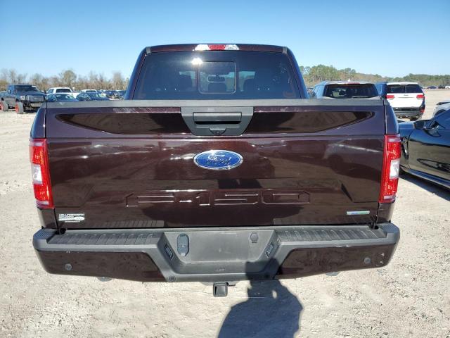 1FTEW1EP9LFB45359 - 2020 FORD F150 SUPERCREW BURGUNDY photo 6