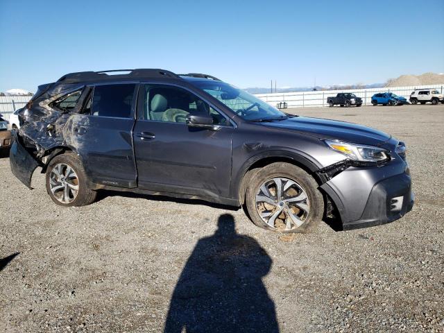 4S4BTANC2N3272625 - 2022 SUBARU OUTBACK LIMITED GRAY photo 4