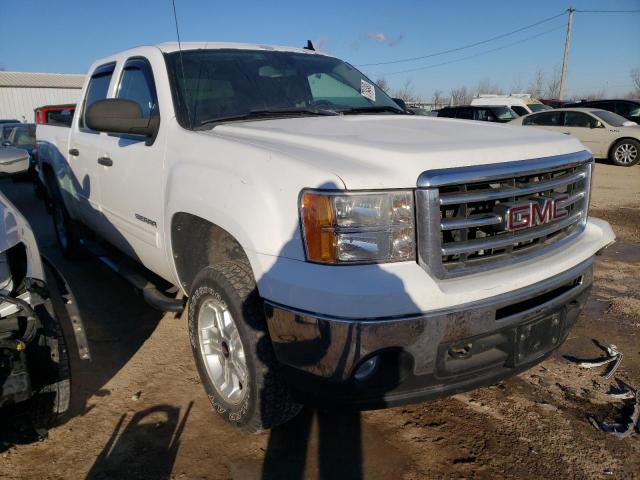 3GTP2VEA6DG157444 - 2013 GMC SIERRA K1500 SLE WHITE photo 4