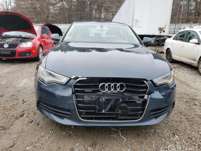 WAUGGAFC2DN026266 - 2013 AUDI A6 PREMIUM PLUS BLUE photo 5