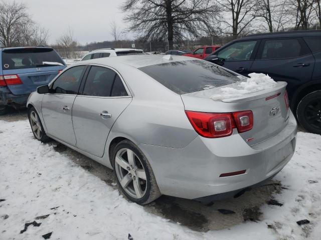 1G11J5SX2EU138172 - 2014 CHEVROLET MALIBU LTZ ვერცხლისფერი ფოტო 2