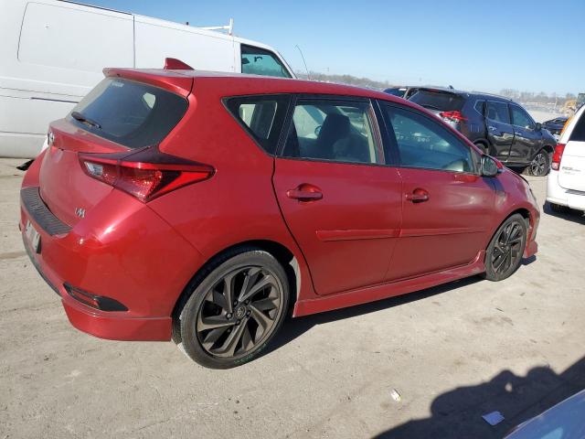 JTNKARJE0HJ538316 - 2017 TOYOTA COROLLA IM RED photo 3