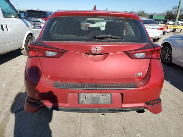 JTNKARJE0HJ538316 - 2017 TOYOTA COROLLA IM RED photo 6